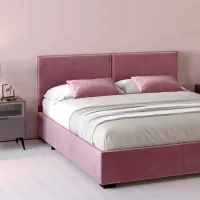 Кровать My-Style my-Bria 200 x 200 см / Фанера / Фиолетовый photo 5