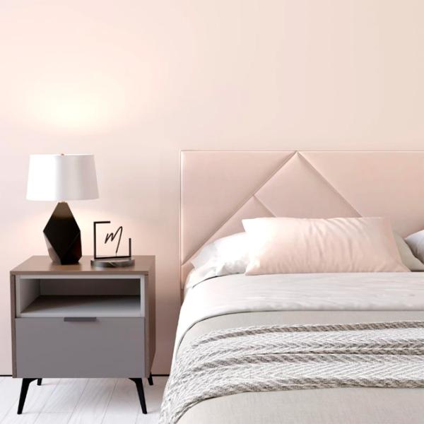 Pat My-Style my-Zara 180 x 200 cm / Placaj / Light-pink photo 2