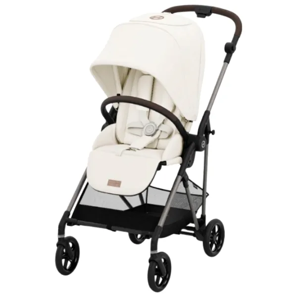 Cărucior pentru copil Cybex Melio Cotton 522002659/ White photo 1