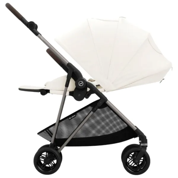 Cărucior pentru copil Cybex Melio Cotton 522002659/ White photo 3