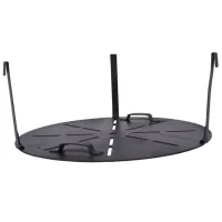 Stand pentru frigarui Kukmara PSHU03 Oțel inoxidabil / Black