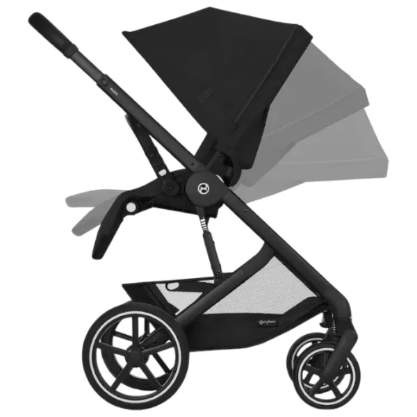 Cărucior pentru copil Cybex Balios S Lux 524001171/ Moon Black photo 6