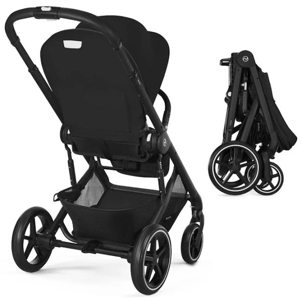Cărucior pentru copil Cybex Balios S Lux 524001171/ Moon Black photo 8
