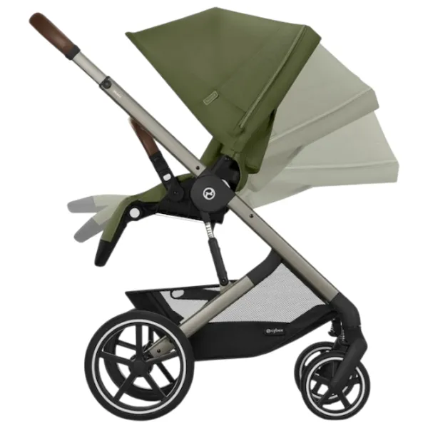 Cărucior pentru copil Cybex Balios S Lux 525000105/ Moss Green photo 7