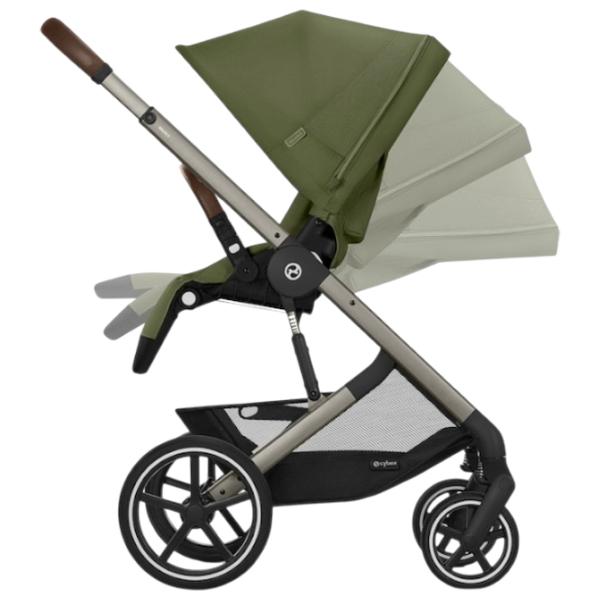 Cărucior pentru copil Cybex Balios S Lux 525000105/ Moss Green photo 7