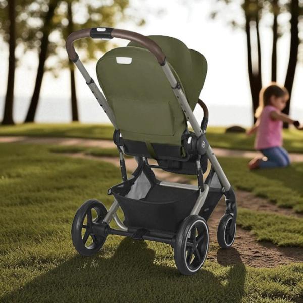Cărucior pentru copil Cybex Balios S Lux 525000105/ Moss Green photo 8