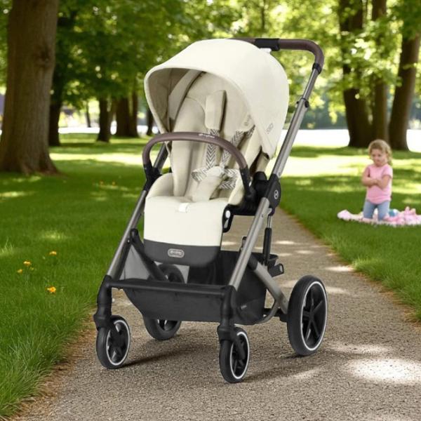 Cărucior pentru copil Cybex Balios S Lux 522002565/ Seashell Beige photo 8