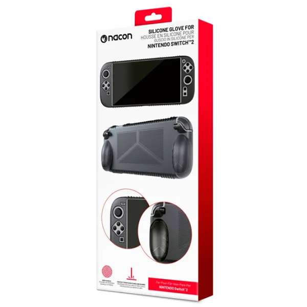 Husă pentru consolă Nacon Glove Nintendo Switch 2 / Black photo 4