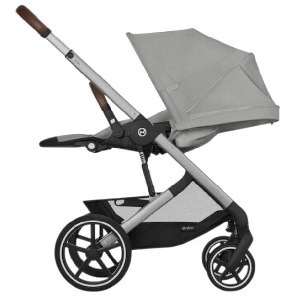 Cărucior pentru copil Cybex Balios S Lux 524001179/ Stone Grey photo 7