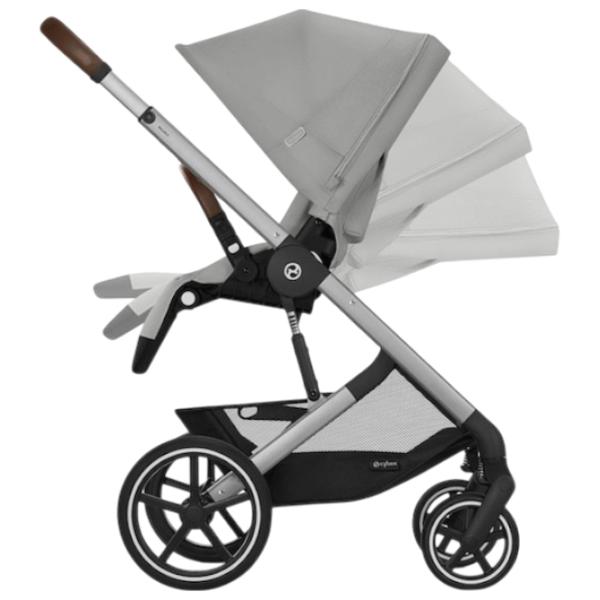 Cărucior pentru copil Cybex Balios S Lux 524001179/ Stone Grey photo 8