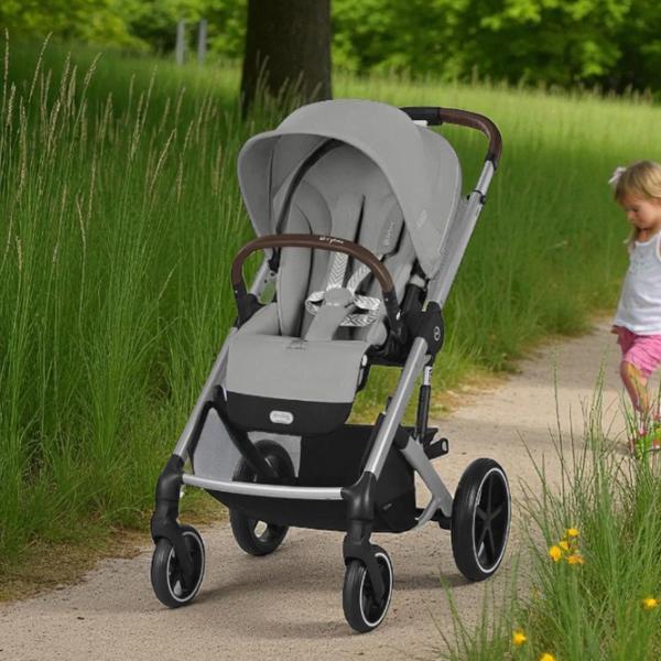 Cărucior pentru copil Cybex Balios S Lux 524001179/ Stone Grey photo 10