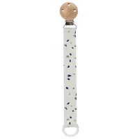 Clip pentru suzetă universal Premaman Graphic Unisex / 0 luni - / Latex / White photo 2