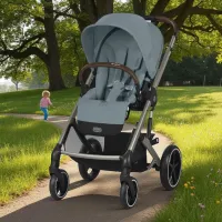 Cărucior pentru copil Cybex Balios S Lux 524001195/ Stormy Blue photo 8