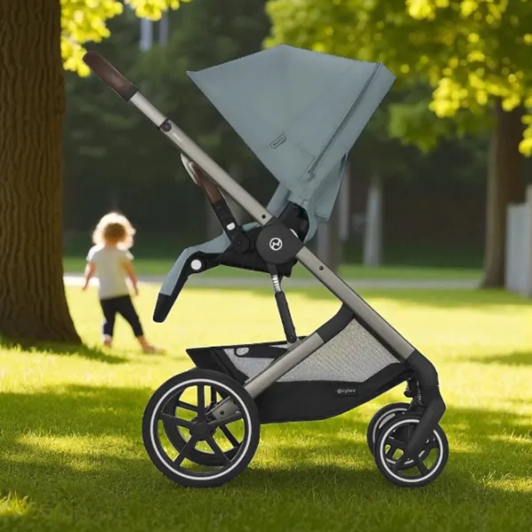 Cărucior pentru copil Cybex Balios S Lux 524001195/ Stormy Blue photo 10