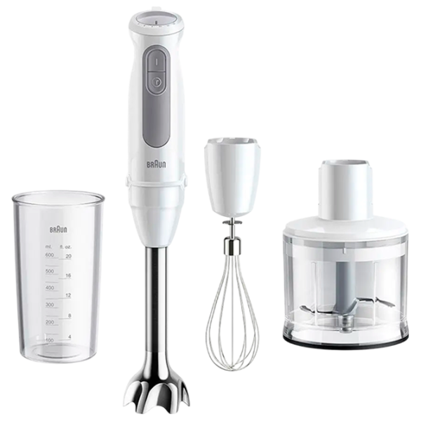 Blender de mână Braun MQ 50236 M 1000 W / White photo 1
