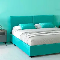 Кровать My-Style my-Bria 140 x 200 см / Фанера / Бирюзовый photo 4