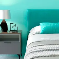 Кровать My-Style my-Bria 180 x 200 см / Фанера / Бирюзовый photo 7