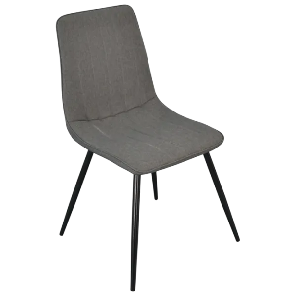 Обеденные стол со стульями Evelin DT 404-6B + 3 XR-154B Круглая / ДСП / Серый photo 4 Обеденные стол со стульями Evelin DT 404-6B + 3 XR-154B Круглая / ДСП / Серый photo 4