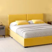 Кровать My-Style my-Bria 160 x 200 см / Фанера / Желтый photo 5