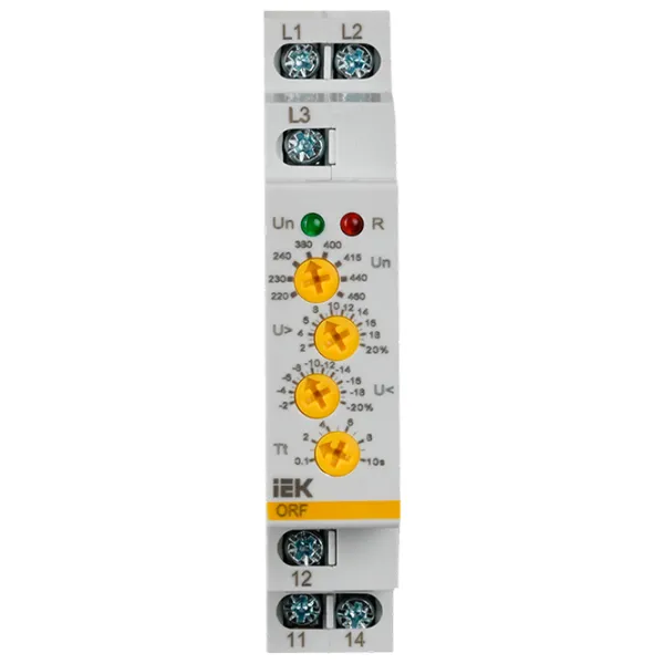 Releu control tensiune IEK ORF 05 460 V / 45 - 65 Hz photo 3