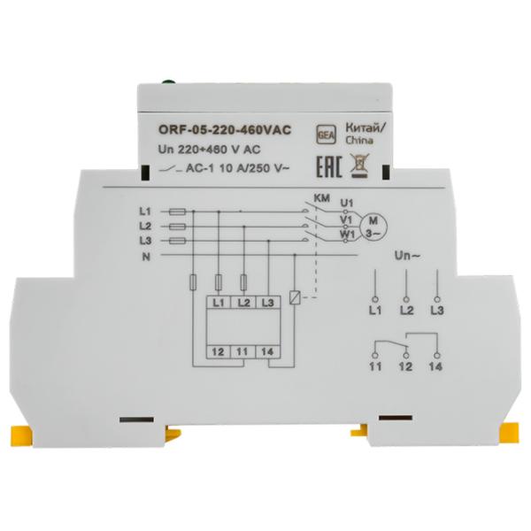 Releu control tensiune IEK ORF 05 460 V / 45 - 65 Hz photo 5