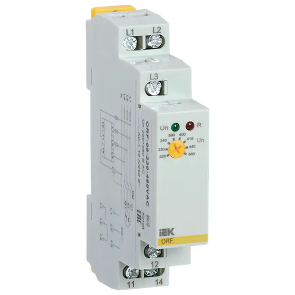 Releu control tensiune IEK ORF 08 460 V / 45 - 65 Hz photo 1