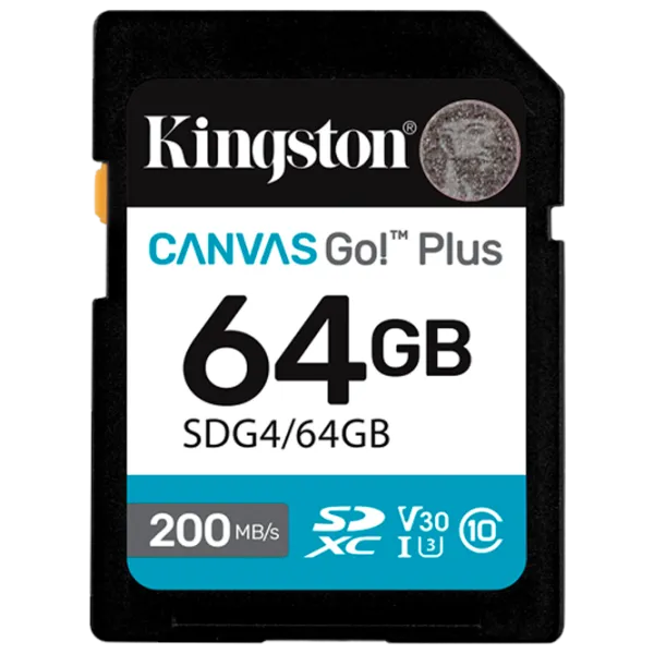 SD Card Kingston Canvas Go! Plus Gen 4 1 ТБ SD / UHS-I (U3) photo 1