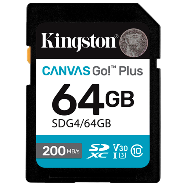 SD Card Kingston Canvas Go! Plus Gen 4 1 ТБ SD / UHS-I (U3) photo 1