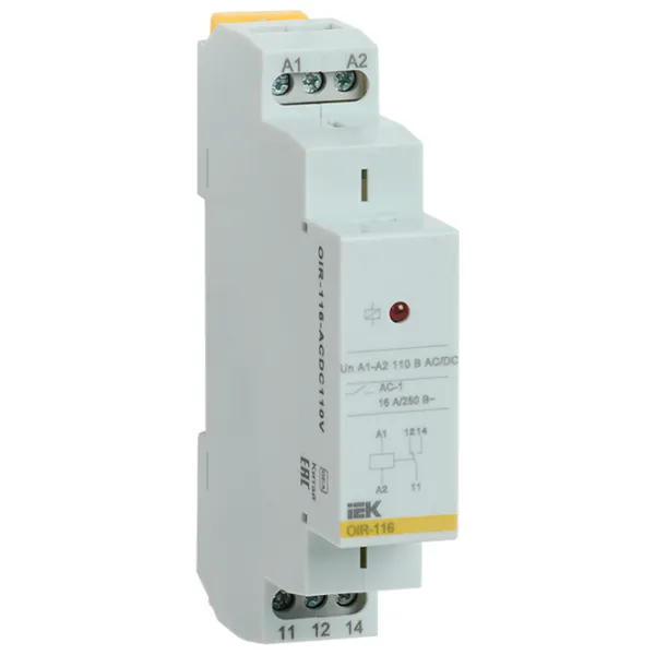 Releu intermediar IEK OIR 110 V / 50 Hz photo 1