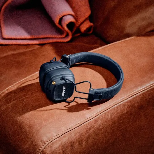 Căști Marshall Major V Black Midnight Blue Fără fir/ Personal photo 5 Căști Marshall Major V Black Midnight Blue Fără fir/ Personal photo 5