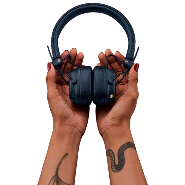 Căști Marshall Major V Black Midnight Blue Fără fir/ Personal photo 7 Căști Marshall Major V Black Midnight Blue Fără fir/ Personal photo 7