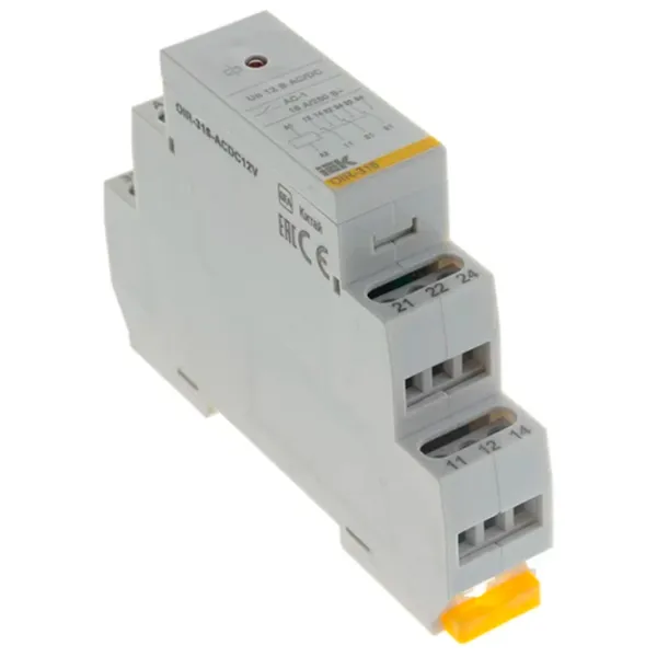 Releu intermediar IEK OIR 12 V / 50 Hz photo 3 Releu intermediar IEK OIR 12 V / 50 Hz photo 3