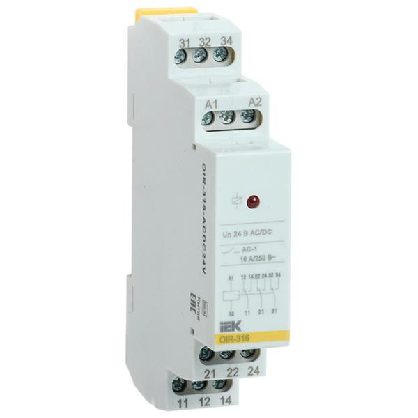 Releu intermediar IEK OIR 24 V / 50 Hz photo 1 Releu intermediar IEK OIR 24 V / 50 Hz photo 1