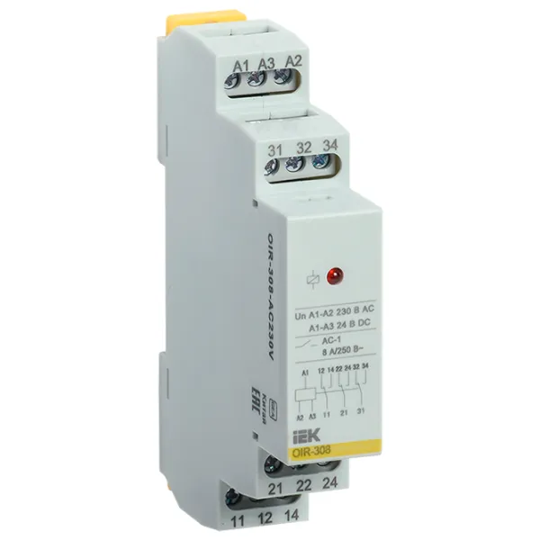 Releu intermediar IEK OIR 230 V / 50 Hz photo 1 Releu intermediar IEK OIR 230 V / 50 Hz photo 1