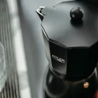 Кофеварка Adler AD-4421 0.32л / Алюминий / Черный photo 7