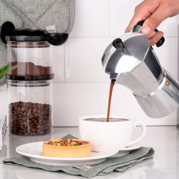 Cafetieră Ardesto AR0809AG 0.4l / Aluminiu / Inox photo 7
