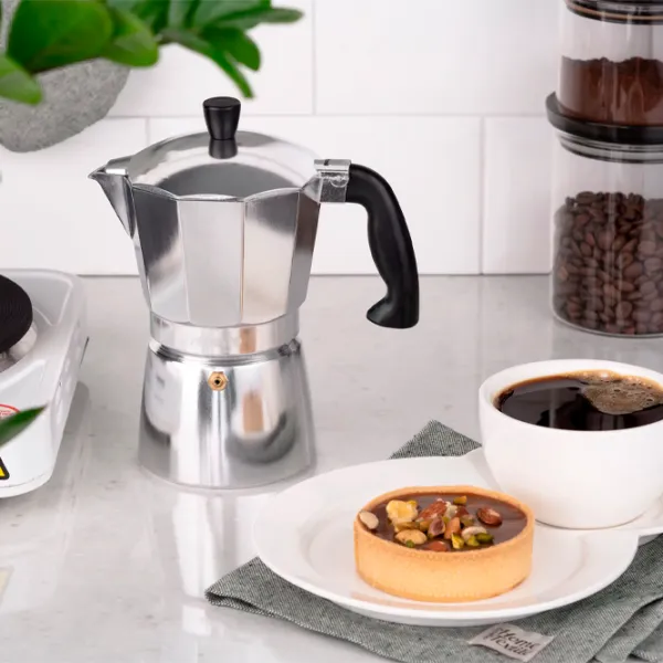 Cafetieră Ardesto AR0809AG 0.4l / Aluminiu / Inox photo 8