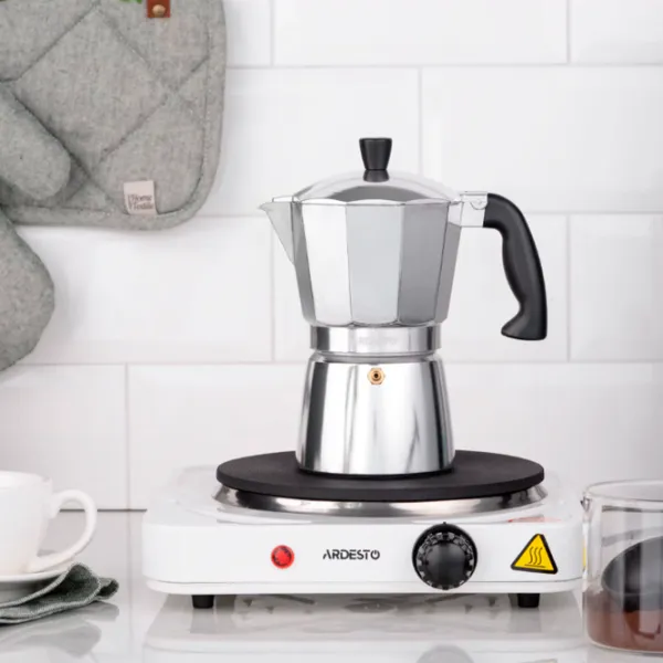 Cafetieră Ardesto AR0809AG 0.4l / Aluminiu / Inox photo 9