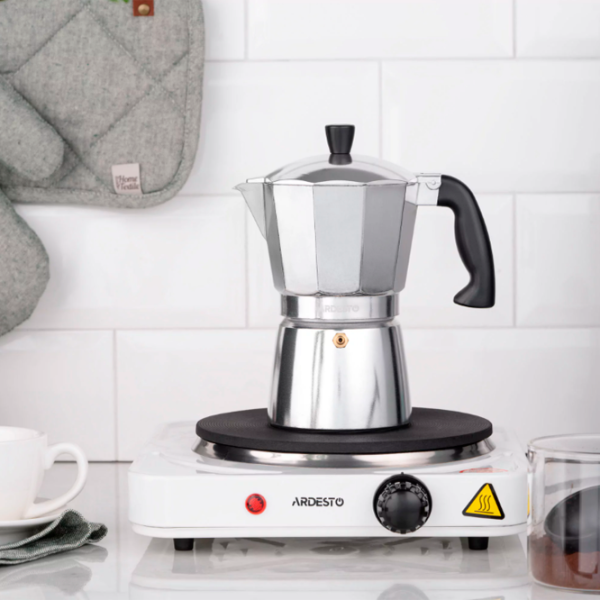 Cafetieră Ardesto AR0809AG 0.4l / Aluminiu / Inox photo 9