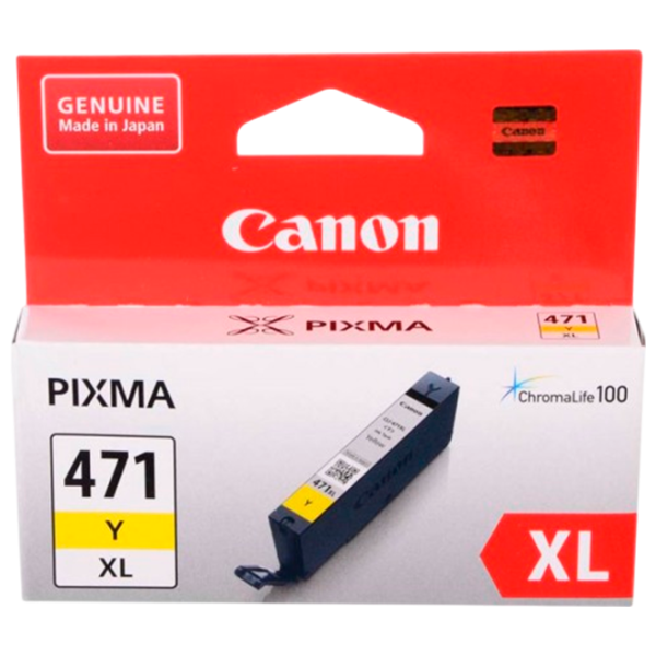 Картридж Canon CLI-471XL Yellow/ Original/  photo 1