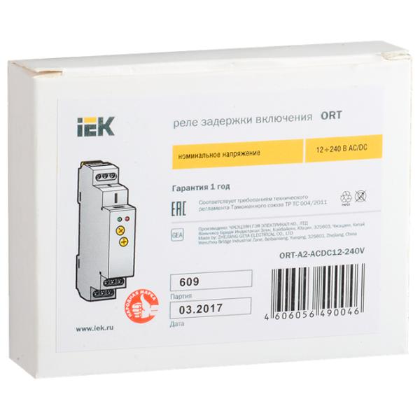 Releu de întârziere la pornire IEK ORT 240 V / 50 Hz photo 7