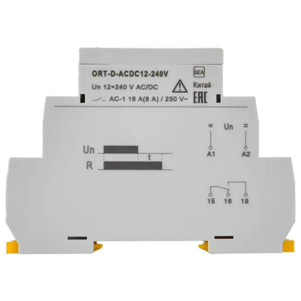 Releu de întârziere la oprire IEK ORT 240 V / 50 Hz photo 6