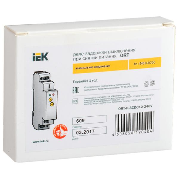Releu de întârziere la oprire IEK ORT 240 V / 50 Hz photo 7