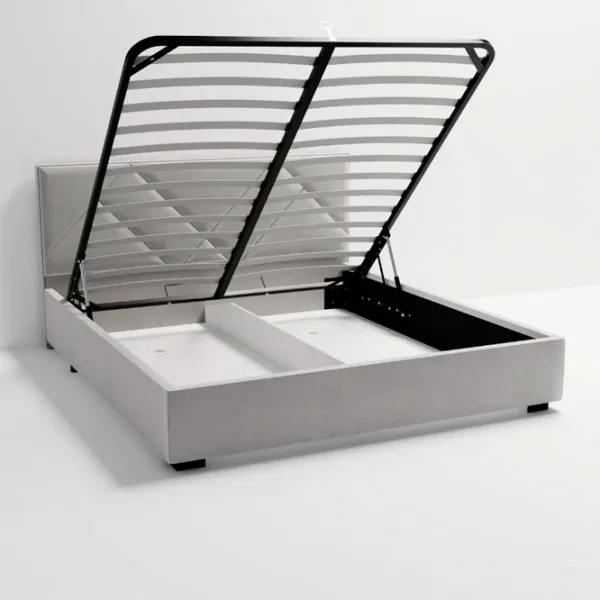 Кровать My-Style my-Zara 140 x 200 см / Фанера / Серый photo 6