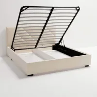 Кровать My-Style my-Zara 200 x 200 см / Фанера / Кремовый photo 6