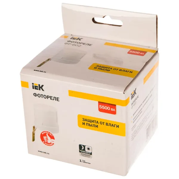 Фотореле IEK FR 230 В / 50 Гц photo 6 Фотореле IEK FR 230 В / 50 Гц photo 6