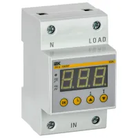 Реле контроля напряжения IEK РН-д 220 В / 50 - 60 Гц