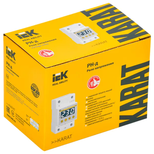 Releu control tensiune IEK RN-d 220 V / 50 - 60 Hz photo 3