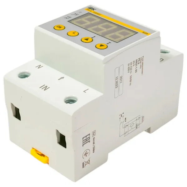 Releu control tensiune IEK RN-d 220 V / 50 - 60 Hz photo 4