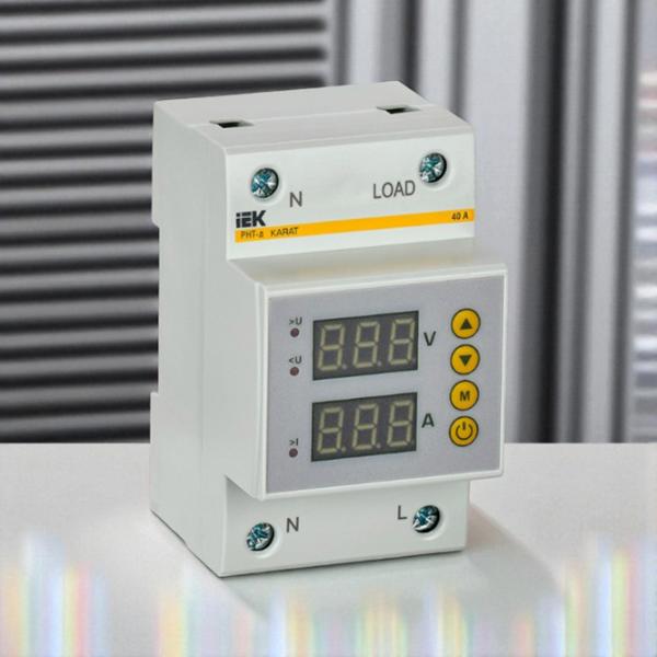 Releu control tensiune IEK RNT-d 220 V / 50 - 60 Hz photo 5